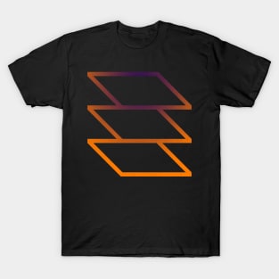 minimalist geometric T-Shirt